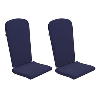 Flash Furniture Set of 2 All-Weather High Back Adirondack Chair Cushions