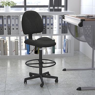 Flash Furniture Fabric Drafting Chair (Cylinders: 22.5''-27''H or 26''-30.5''H)