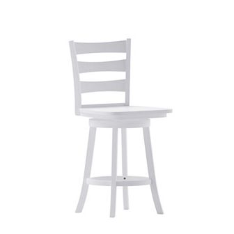 Flash Furniture Commercial Wooden Swivel Counter Height Stool