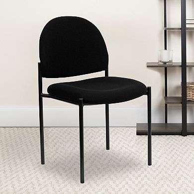 Flash Furniture Comfort Stackable Steel Side Reception Chair