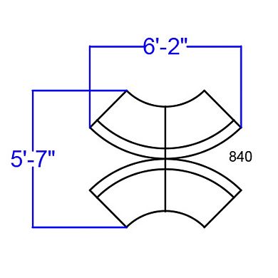 Flash Furniture 4 PC LeatherSoft Modular Reception Configuration w/Taut Back &Seat