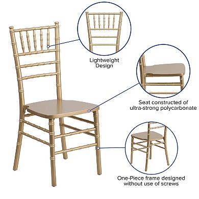 Flash Furniture Wood Chiavari Chair
