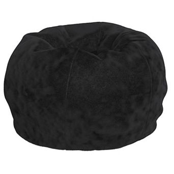 Flash Furniture Small Refillable Bean Bag Chair for Kids and Teens