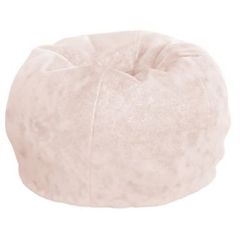 Flash Furniture Small Refillable Bean Bag Chair for Kids and Teens