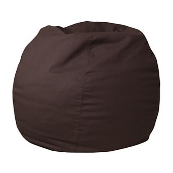 Flash Furniture Small Refillable Bean Bag Chair for Kids and Teens