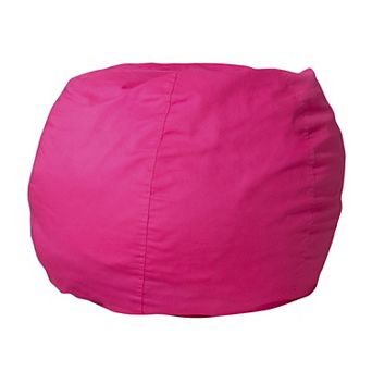 Flash Furniture Small Refillable Bean Bag Chair for Kids and Teens