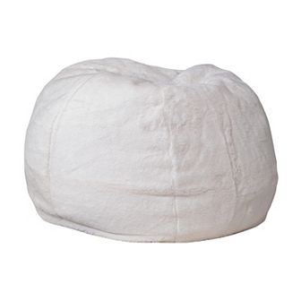 Flash Furniture Small Refillable Bean Bag Chair for Kids and Teens