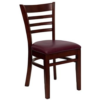 Flash Furniture Ladder Back Wooden Restaurant Chair