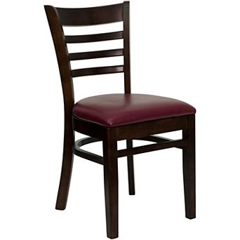 Flash Furniture Ladder Back Wooden Restaurant Chair