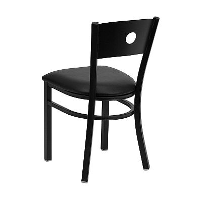 Flash Furniture Circle Back Metal Chair