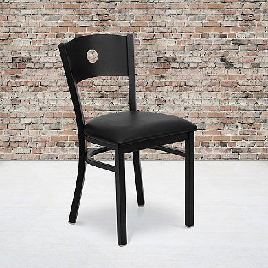 Flash Furniture Circle Back Metal Chair