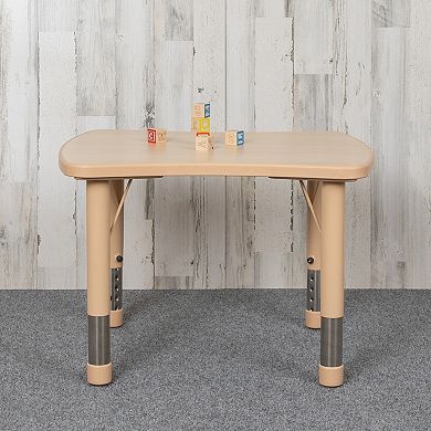 Flash Furniture 22x27 Rectangular Plastic Activity Table