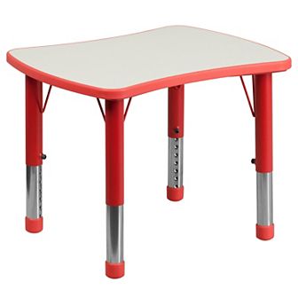 Flash Furniture 22x27 Rectangular Plastic Activity Table
