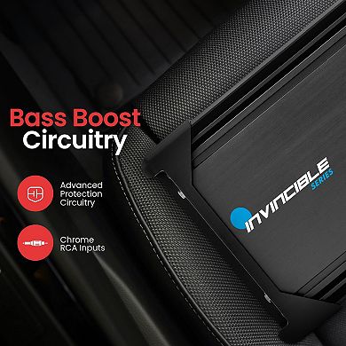 Pyle 14” Class D Mosfet Amplifier - Invincible