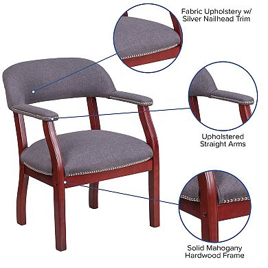 Flash Furniture Conference Chair with Accent Nail Trim