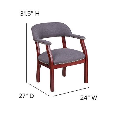 Flash Furniture Conference Chair with Accent Nail Trim