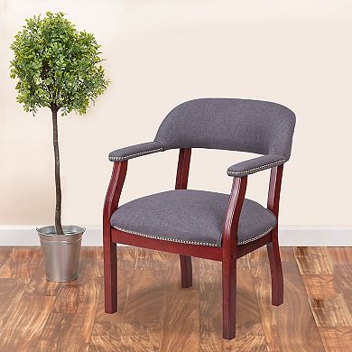 Flash Furniture Conference Chair with Accent Nail Trim