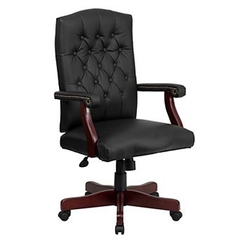 Flash Furniture Executive Swivel Office Chair with Arms