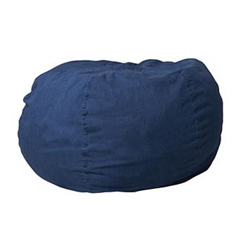 Flash Furniture Oversized Refillable Bean Bag Chair for Kids and Adults