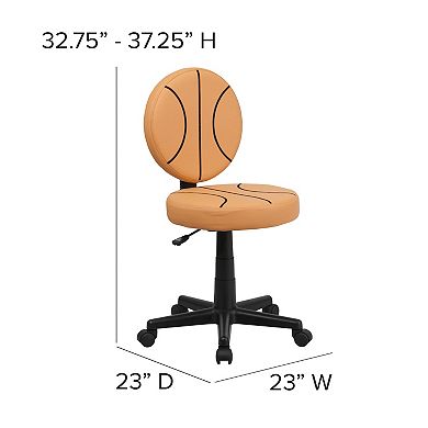 Flash Furniture Sports Swivel Task Office Chair