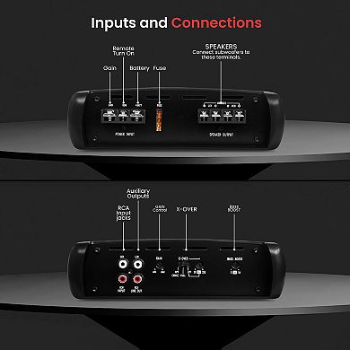 Pyle 12” Pyle Class AB Mosfet Amplifier -