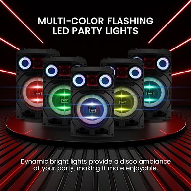 Pyle Portable Bluetooth PA Speaker System