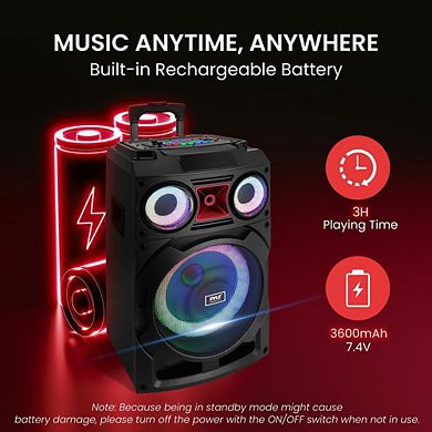 Pyle Portable Bluetooth PA Speaker System