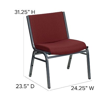Flash Furniture Big & Tall 1000 lb. Rated Fabric Stack Chair