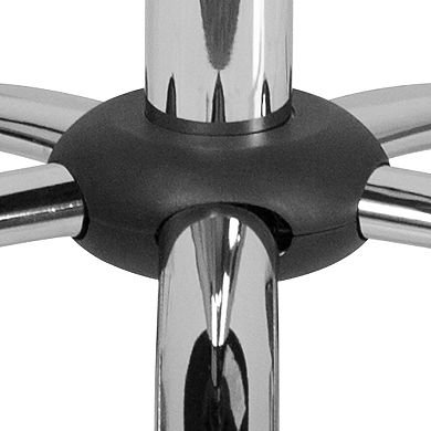 Flash Furniture Backless Adjustable Multi-Purpose Ergonomic Stool With Chrome Base