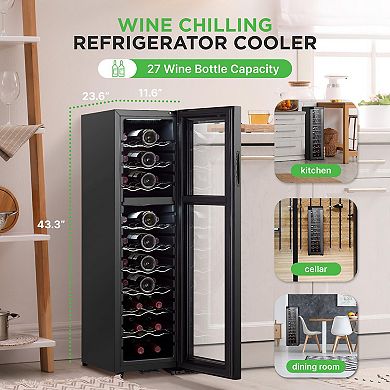 NutriChef PKCWCDS275 Chilling Refrigerator