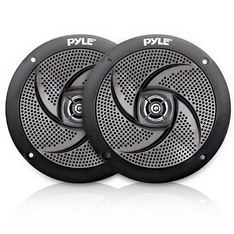Pyle 4" Low-Profile Waterproof Marine Speakers - Slim Style