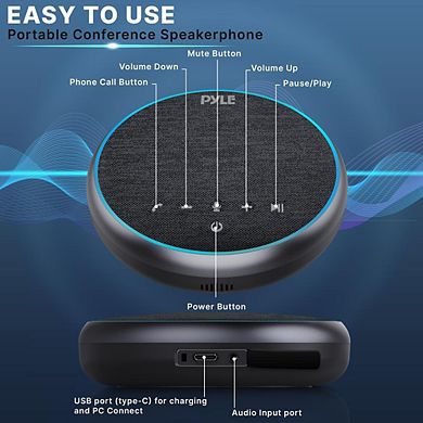 Pyle Portable Conference Speakerphone