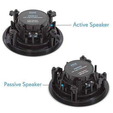 Pyle 5.25" Waterproof Ceiling/Wall Speakers