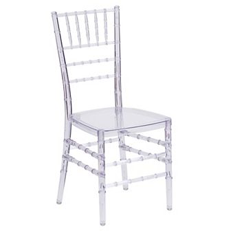 Flash Furniture Crystal Stacking Chiavari Chair - Event Seating - Stack Chairs