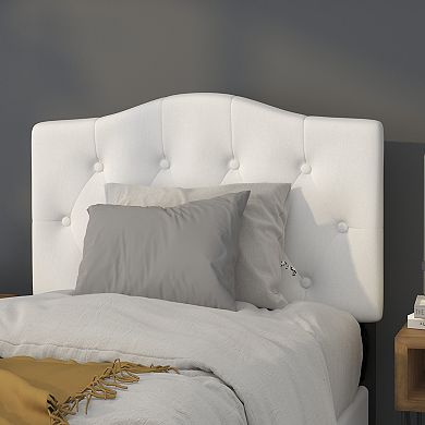 Flash Furniture Arched Button Tufted Upholstered Headboard