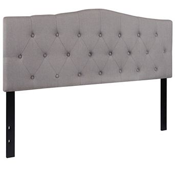 Flash Furniture Arched Button Tufted Upholstered Headboard