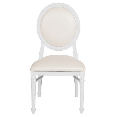 Flash Furniture 900 lb. Capacity King Louis Dining Side Chair