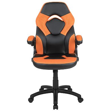 Flash Furniture High Back Racing Style Ergonomic Gaming Chair with Flip-Up Arms