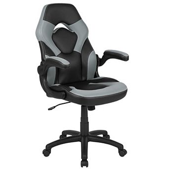 Flash Furniture High Back Racing Style Ergonomic Gaming Chair with Flip-Up Arms