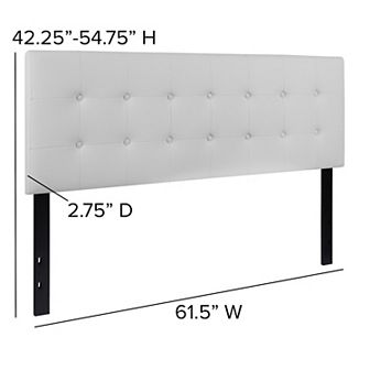 Flash Furniture Button Tufted Upholstered Headboard
