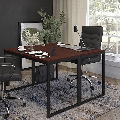 Flash Furniture Industrial Modern Desk-47"L Commercial Grade Home Office Desk-Writing Desk