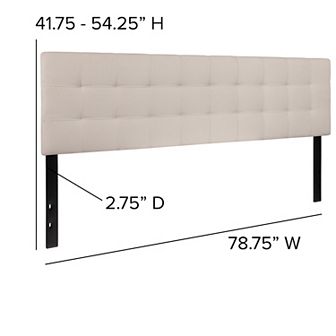 Flash Furniture Quilted Tufted Upholstered Headboard