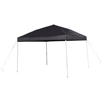 Flash Furniture 10'x10' Weather Resistant Easy Pop Up Event Straight Leg Instant Canopy Tent