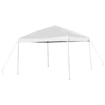 Flash Furniture 10'x10' Weather Resistant Easy Pop Up Event Straight Leg Instant Canopy Tent