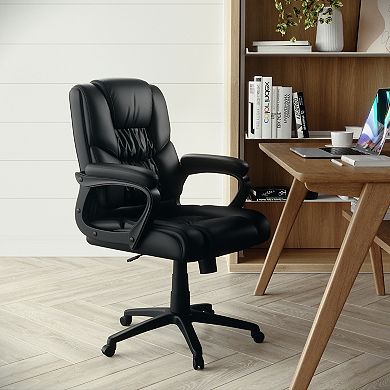 Flash Furniture Flash Fundamentals Big & Tall 400 lb. Rated LeatherSoft Office Chair