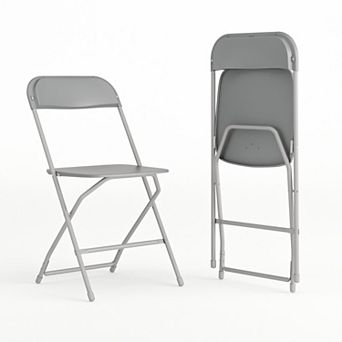 Flash Furniture Plastic Folding Chair 650LB Weight Capacity - Event Chair