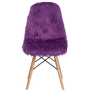 Flash Furniture Shaggy Dog Accent Chair - Dorm Chair