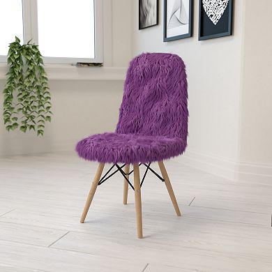 Flash Furniture Shaggy Dog Accent Chair - Dorm Chair