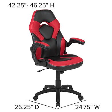 Flash Furniture Gaming Desk and Chair Set with Cup Holder and Headphone Hook - Desk Bundle