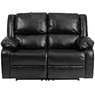 Flash Furniture Loveseat with Two Built-In Recliners